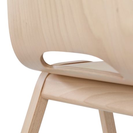 Touchwood Chair (Wooden legs), Beech