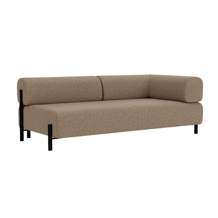 Palo 2-seater Sofa Chaise Right, Storr 3405/Black, Art. no. 90806 (image 1)