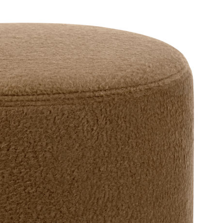 Bon Pouf Round, Brown