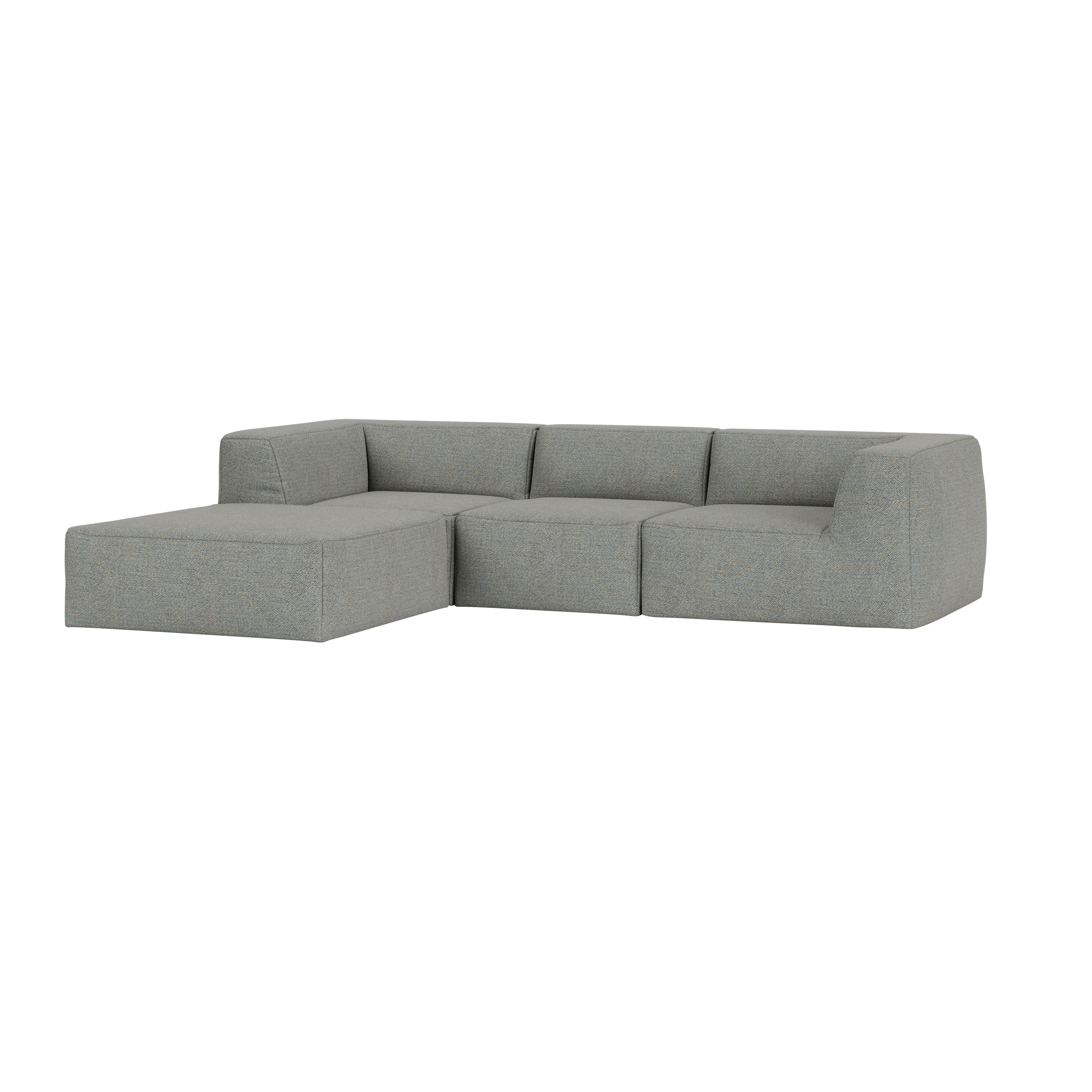 Great 3-seater Sofa Narrow Chaise Left, Safire 0012 (UK), Art. no. 92540 (image 2)