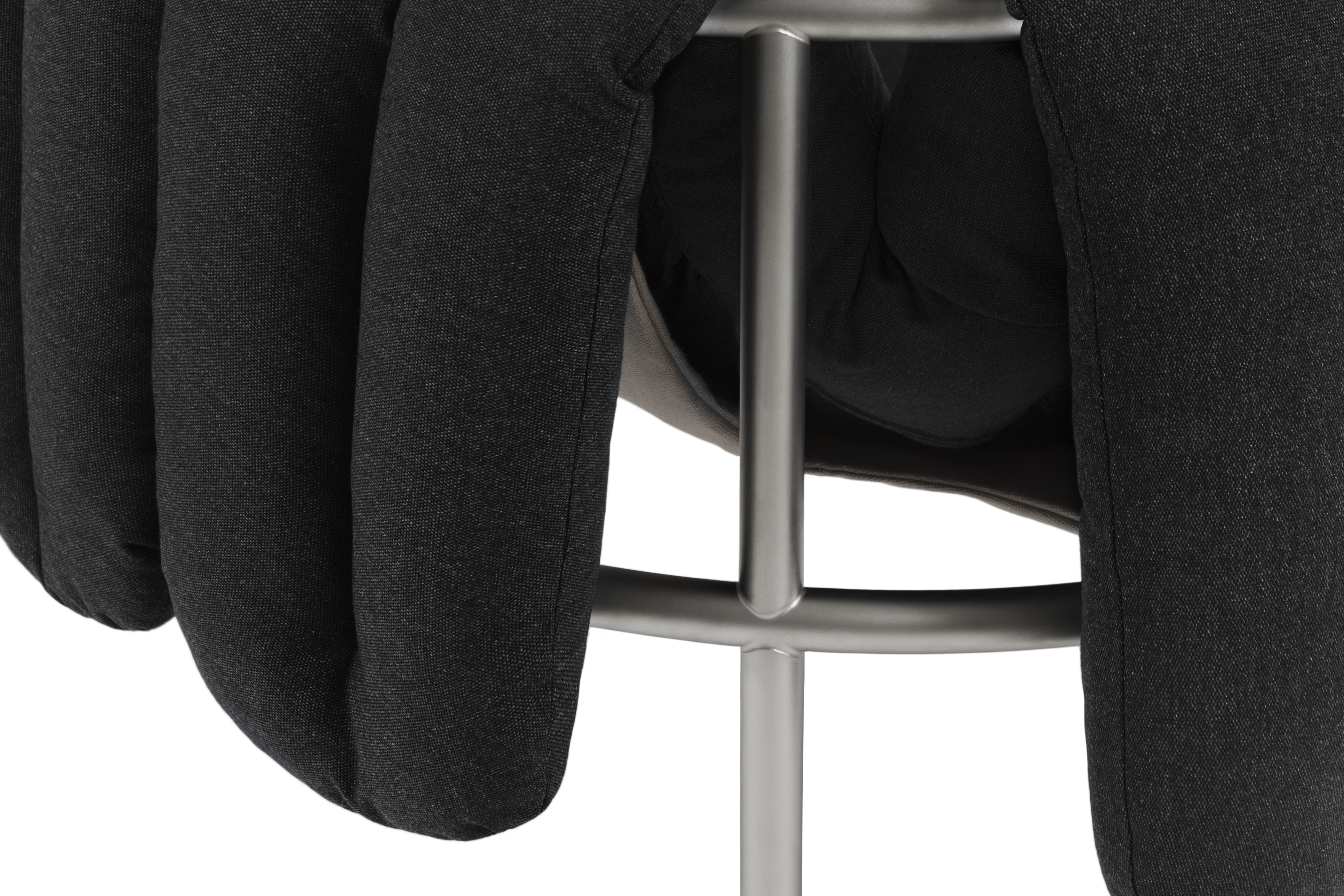 Puffy 2.5-seater Sofa, Anthracite / Stainless, Art. no. 20720 (image 5)