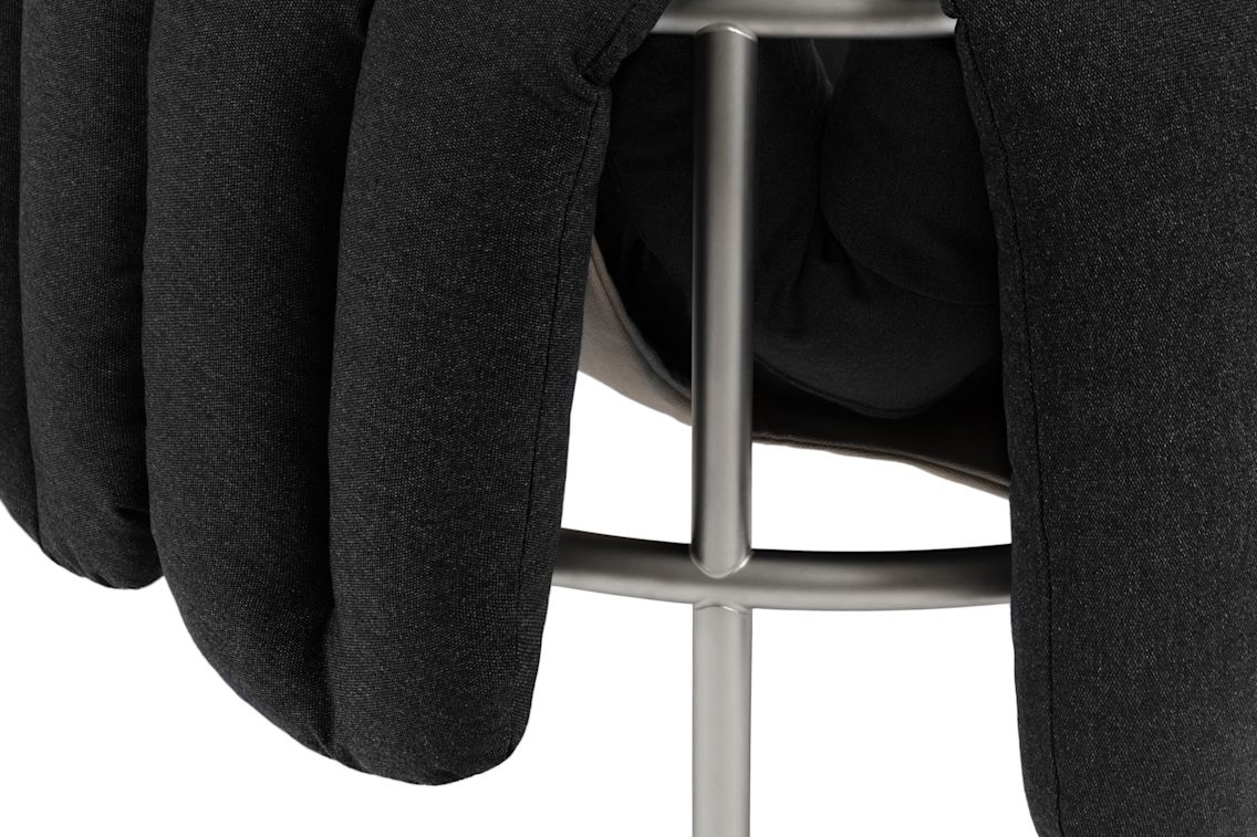Puffy 2.5-seater Sofa, Anthracite / Stainless, Art. no. 20720 (image 5)