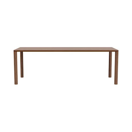 Log Table 220 cm / 86.6 in, Walnut