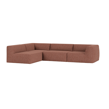 Great 3-seater Sofa Corner Left, Safire 0013