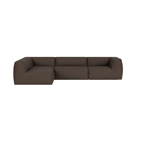 Great 3-seater Sofa Corner Left, Safire 0003 (UK)