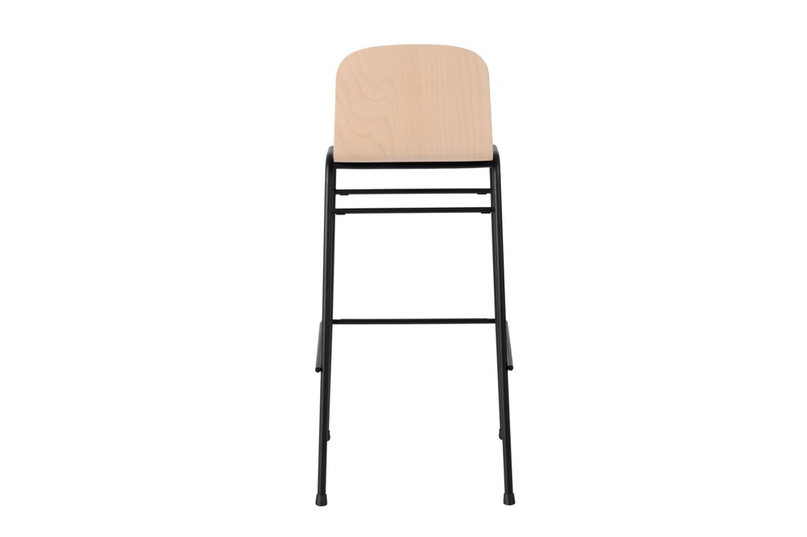 Touchwood Bar Chair, Beech / Black, Art. no. 20158 (image 4)