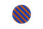 Stripe Tray Medium, Terracotta / Cobalt, Art. no. 31045 (image 1)