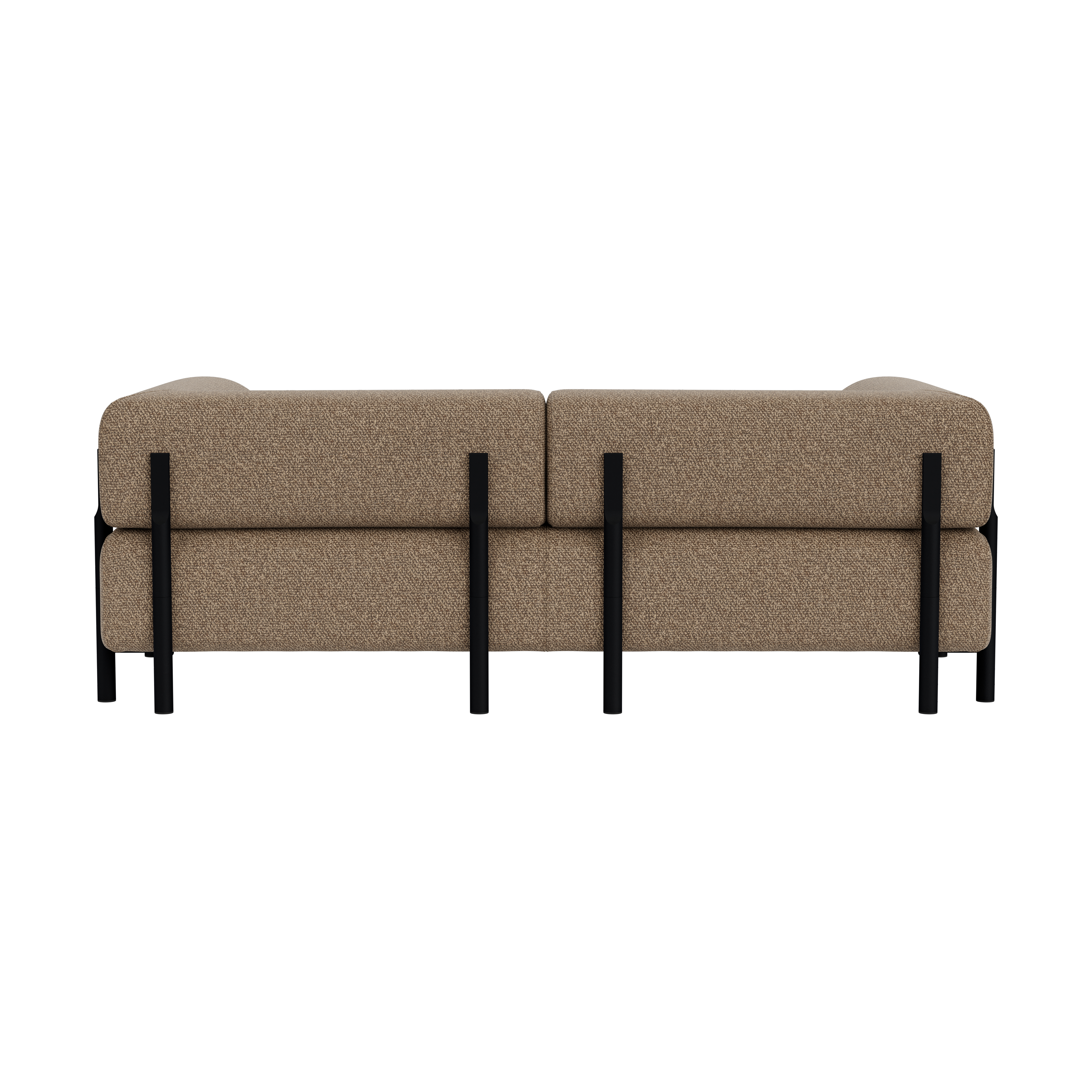 Palo 2-seater Sofa with Armrests, Storr 3405/Black, Art. no. 90750 (image 5)