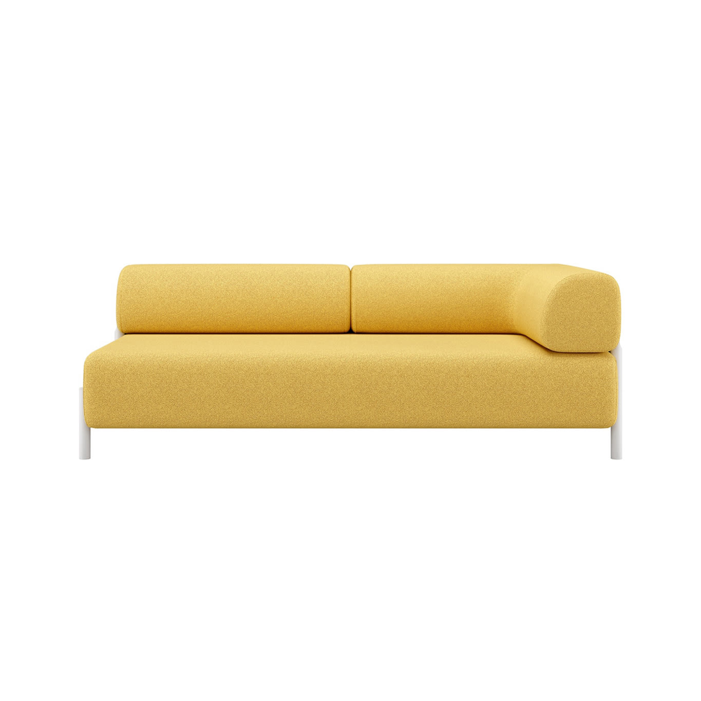 2-seater Sofa Chaise Right, Sunflower