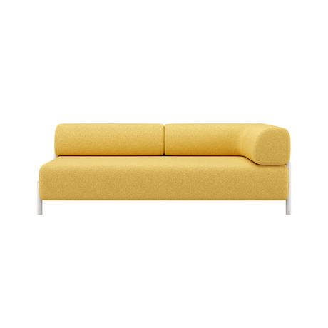 Palo 2-seater Sofa Chaise Right, Sunflower