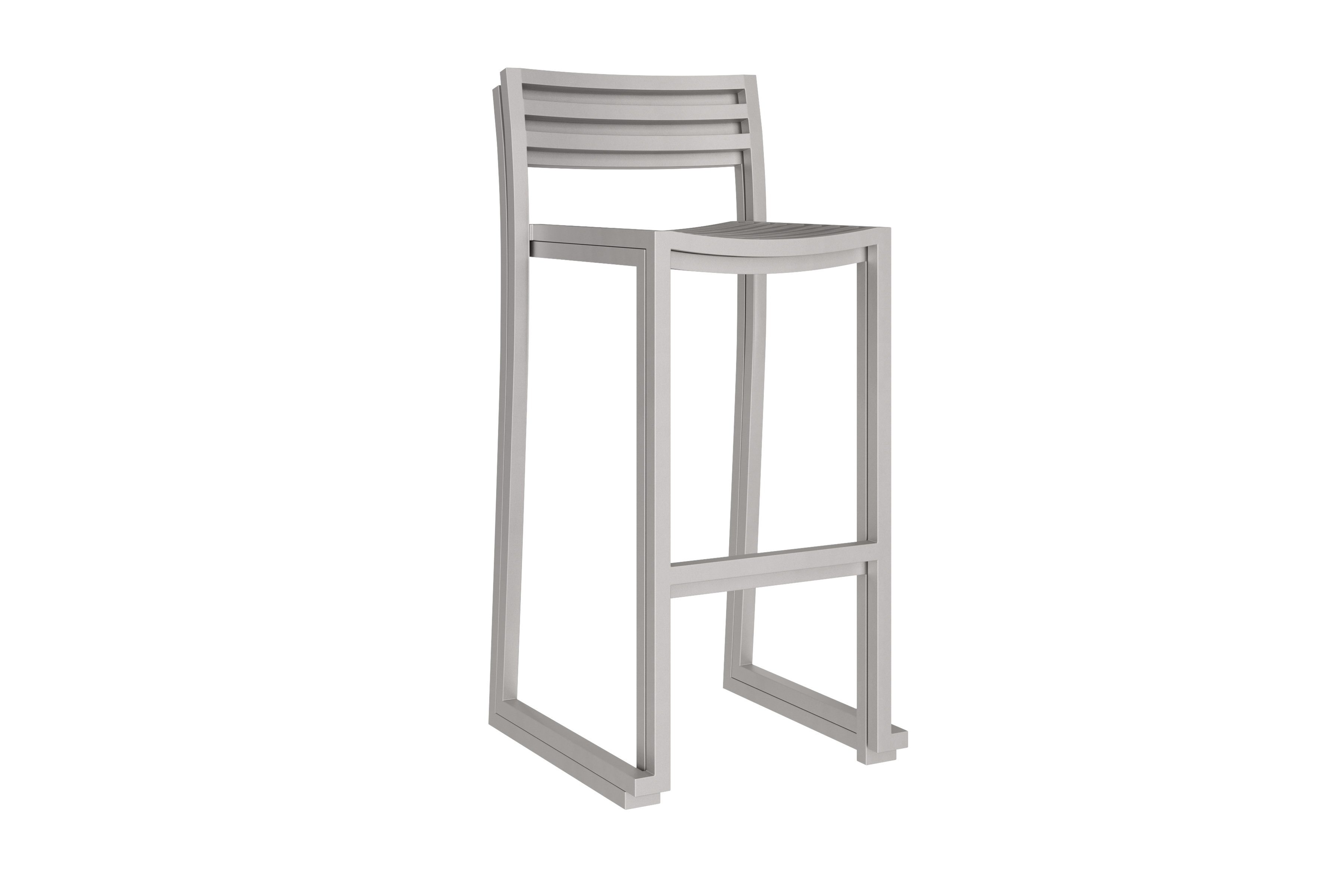 Chop Bar Chair, Sandblasted Stainless Steel, Art. no. 31308 (image 5)
