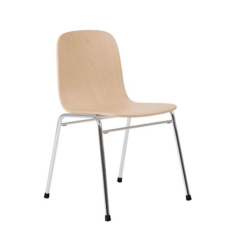 Touchwood Chair, Beech / Chrome