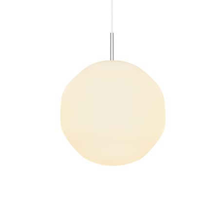 Coco Pendant Light Medium, Matte Ivory