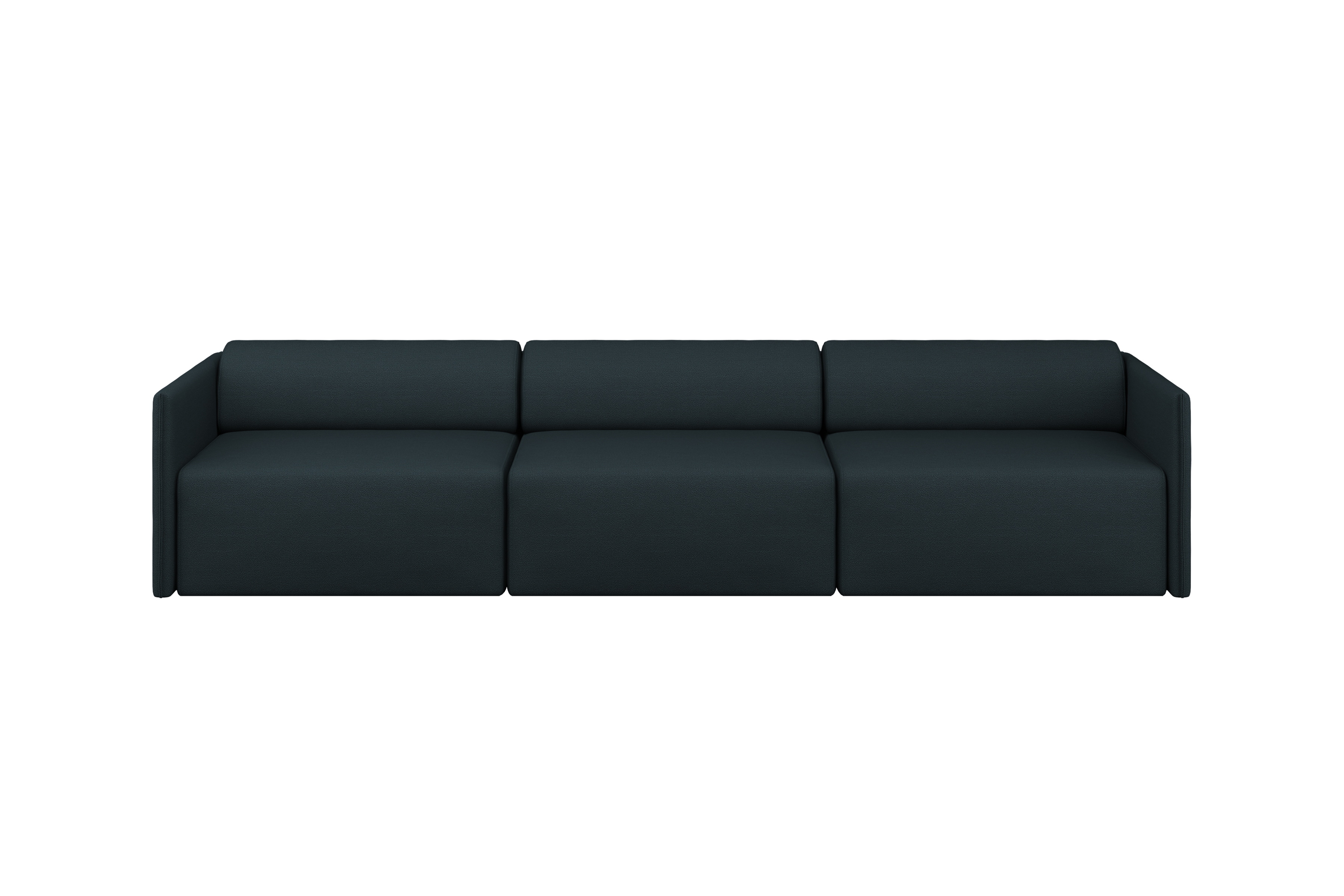 Palo Block 3-seater Sofa Low Back, Pine, Art. no. 31407 (image 1)