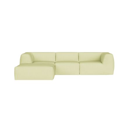Great 3-seater Sofa Narrow Chaise Left, Cifrado 0901