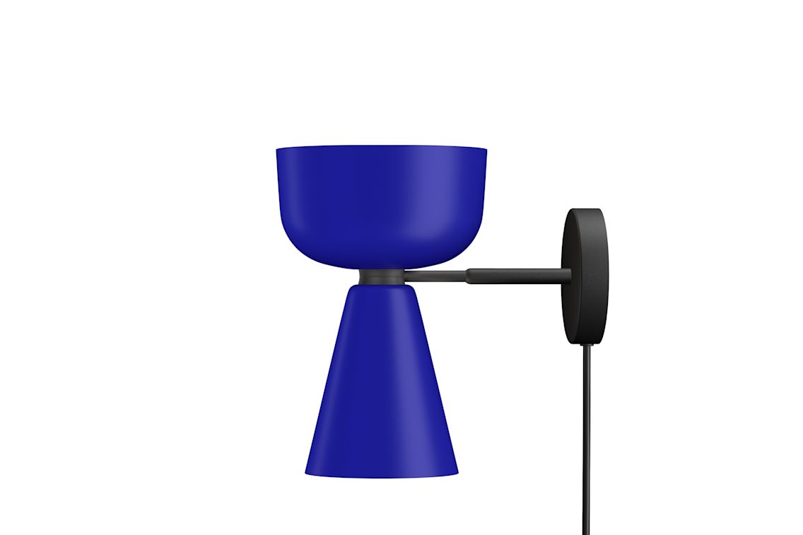 Alphabeta Wall Light + Cable, Blue (UK), Art. no. 20403 (image 1)