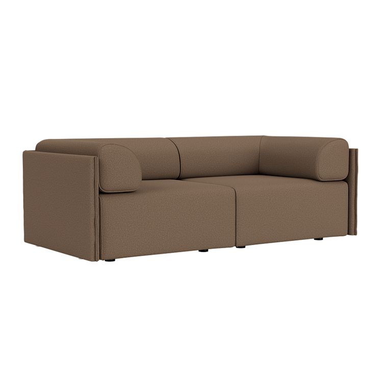 Palo Block 2-seater Sofa Low Back with Armrests, Autumn 361, Art. no. 94704 (image 1)