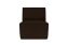 Hunk Lounge Chair, Chocolate, Art. no. 30659 (image 2)