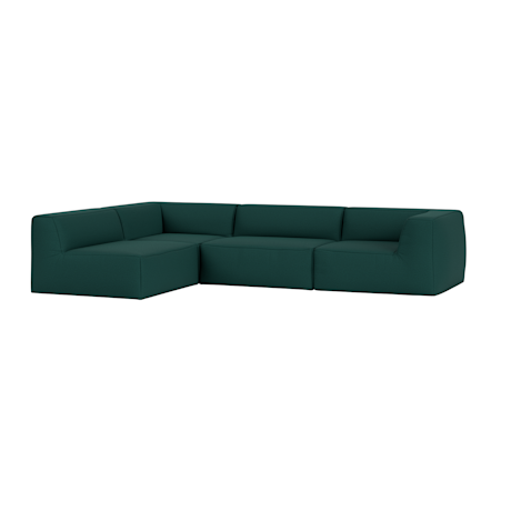 Great 3-seater Sofa Corner Left, Autumn 0971