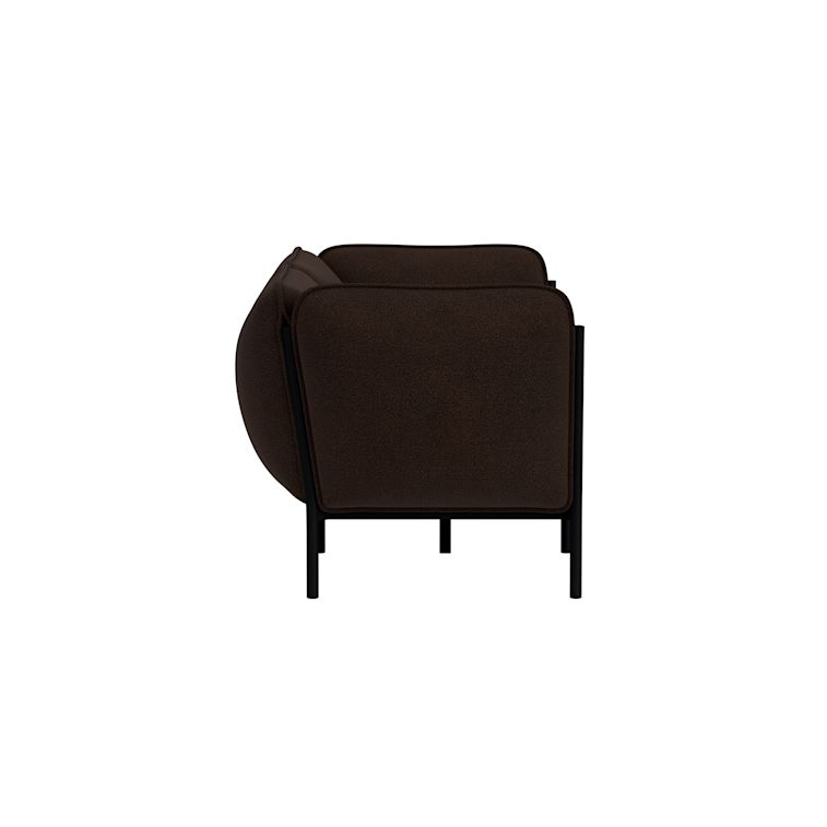 Kumo 2-seater Sofa with Armrests, Sera Rosewood, Art. no. 95414 (image 3)