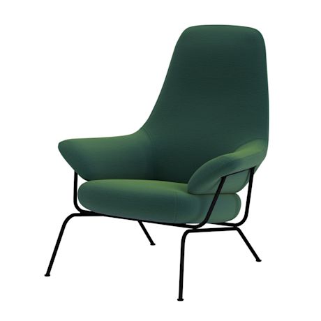Hai Lounge Chair, Peacock