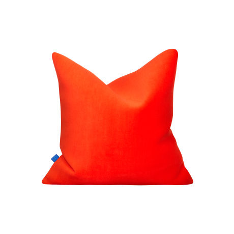 Velvet Cushion Medium, Red