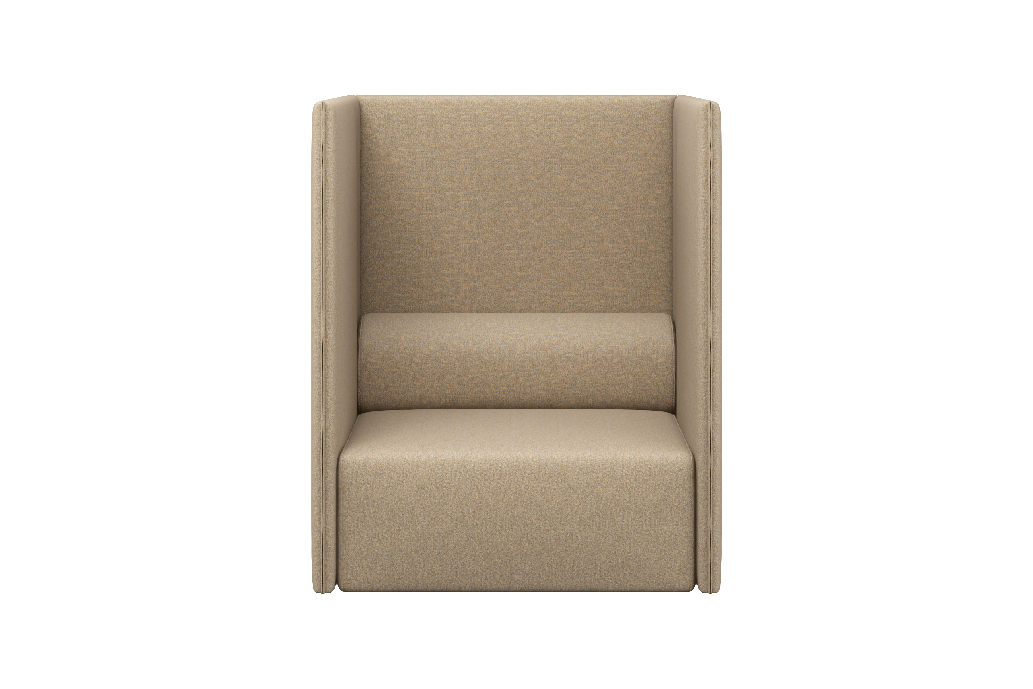 Palo Block Single-seater High Back, Beige (UK), Art. no. 20763 (image 1)