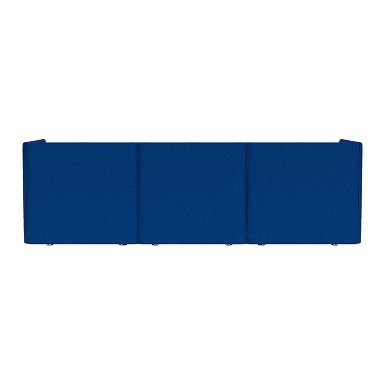 Palo Block 3-seater Sofa Medium Back with Armrests, Sera Cobalt, Art. no. 95009 (image 5)
