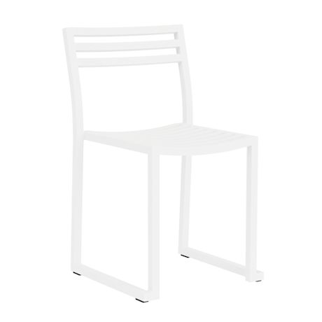 Chop Chair, Grey White