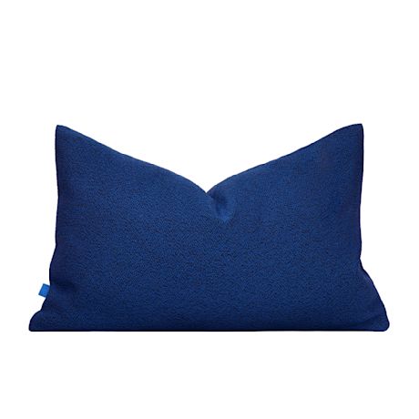 Crepe Cushion Large, Cobalt