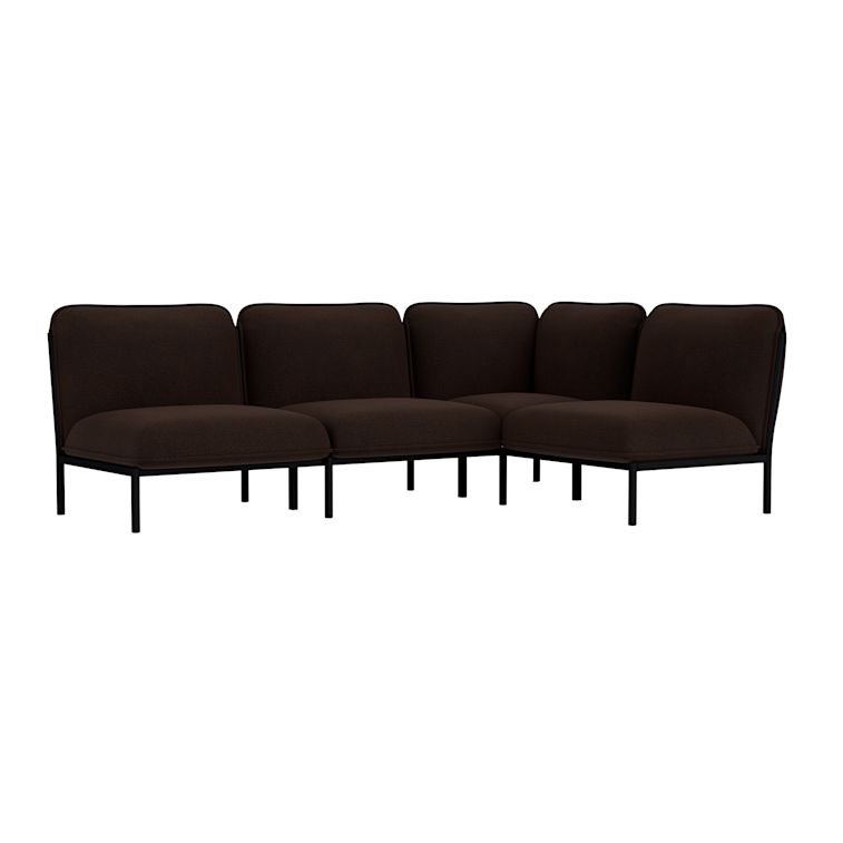 Kumo Corner Sofa Right, Sera Rosewood, Art. no. 95638 (image 1)