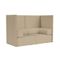2-seater Sofa High Back with Armrests
