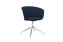 Kendo Swivel Chair 4-star Return, Dark Blue / Polished (UK), Art. no. 20549 (image 1)