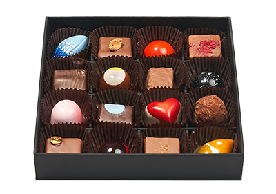 CACAO 16 Piece Chocolate Box