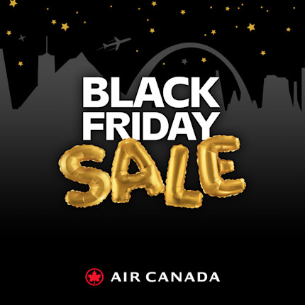 Air Canada Black Friday Sale