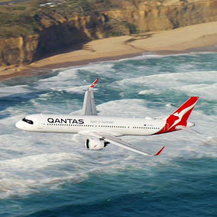 QF A321XLR Tile
