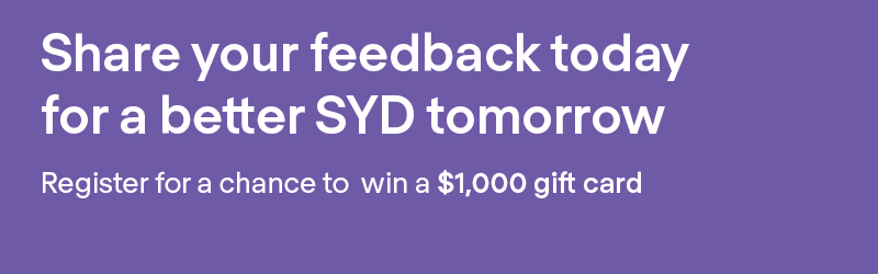 Passenger feedback banner