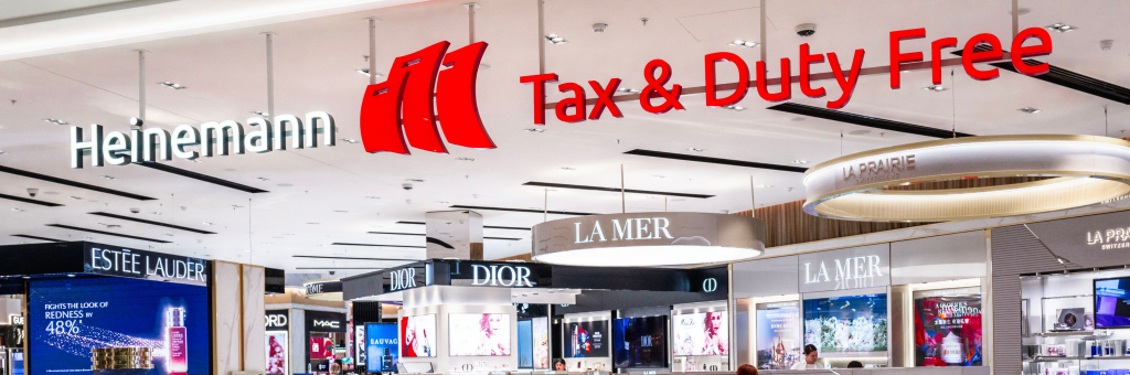 Sydney Airport Retail Shops Heinemann Tax Duty Free T1