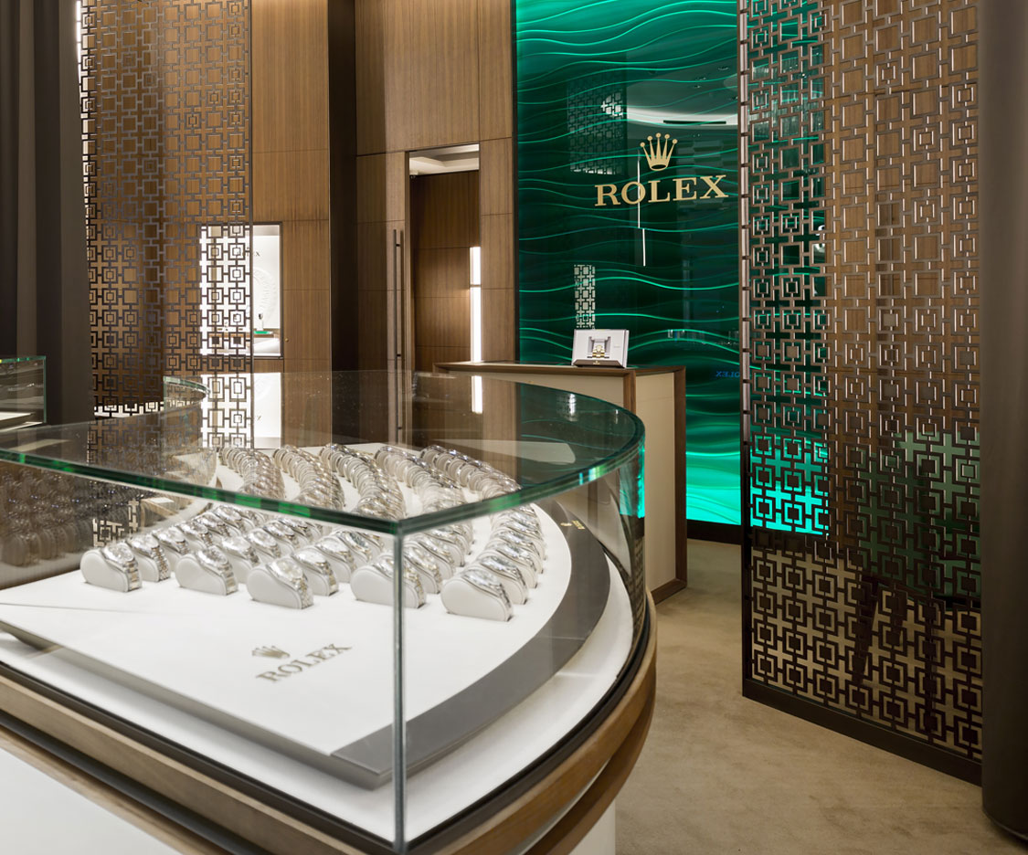 rolex boutique locations