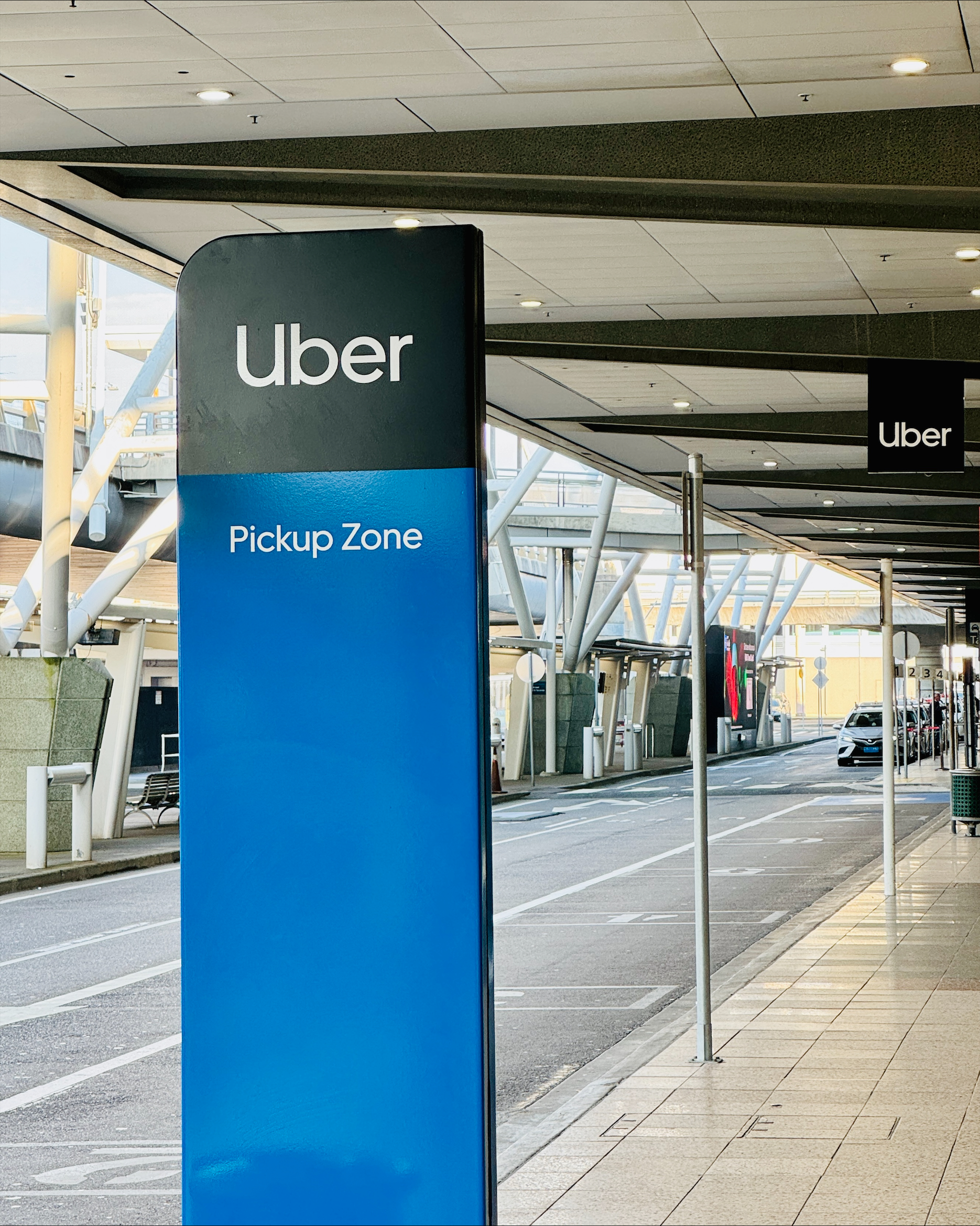 Uber drops a PIN at T1 International 