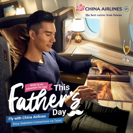 China Airlines Father's Day Sale