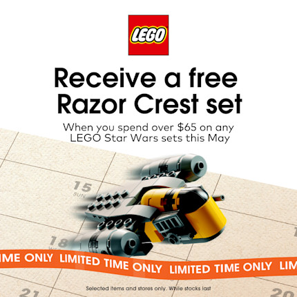 Free Exclusive LEGO Gift with purchase