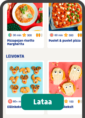 ## Carrot Kitchen sovelluksessa huuuuurjasti lisää kokattavaa!