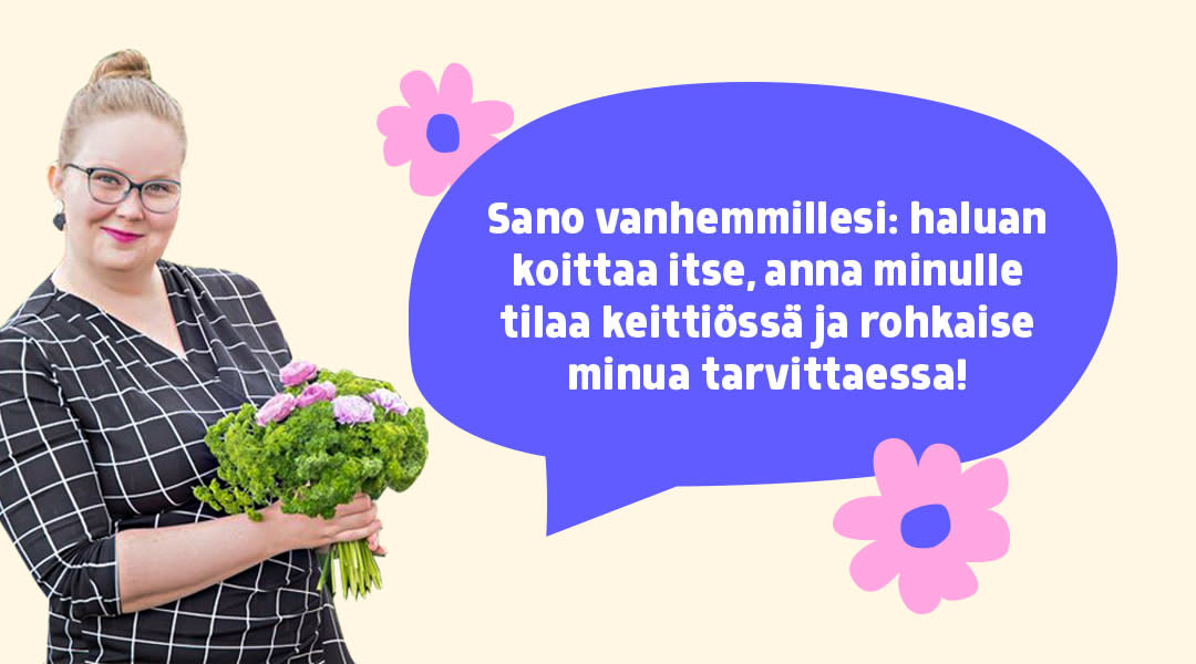 Annika Tuomensaari: " Kun kaikki osallistuvat, puhdasta tulee hetkessä"