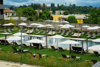 The Padel Resort – primo di questo genere in Italia e vera e propria oasi di benessere e gusto alle porte di Como, in posizione strategica tra il lago, Milano e la Svizzera.