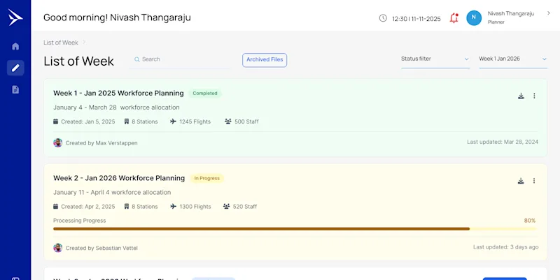 Pentafox Digitizes Workforce Planning with the WFM Platform for Aviation Operations