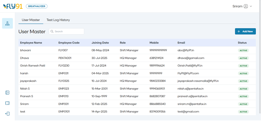 Pentafox Digitizes Alcohol Testing Compliance with the Breathalyzer Platform for Aviation Operations