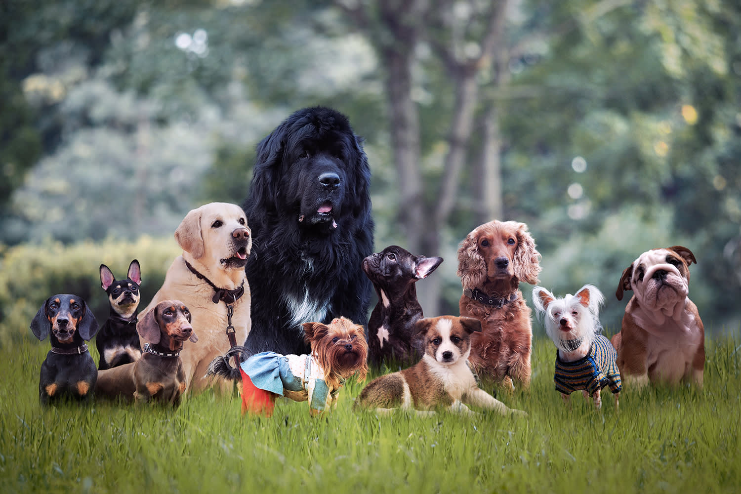 Verschillende soorten honden op een rijtje – Aveve