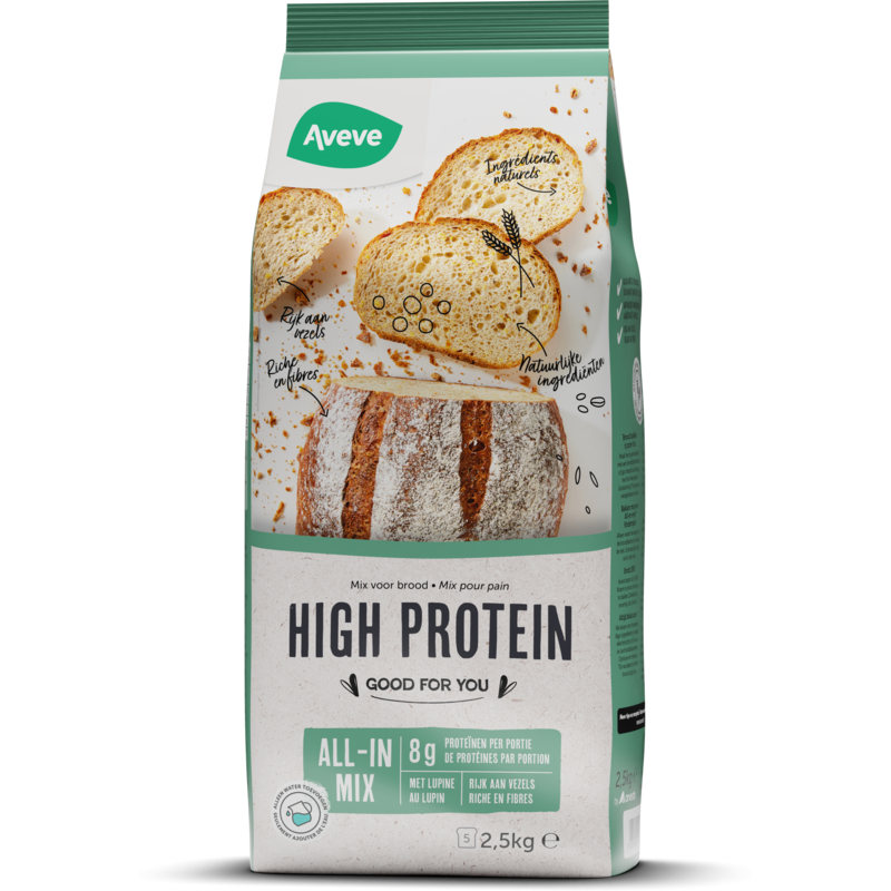 Mix All-in pour pain High Protein - Aveve