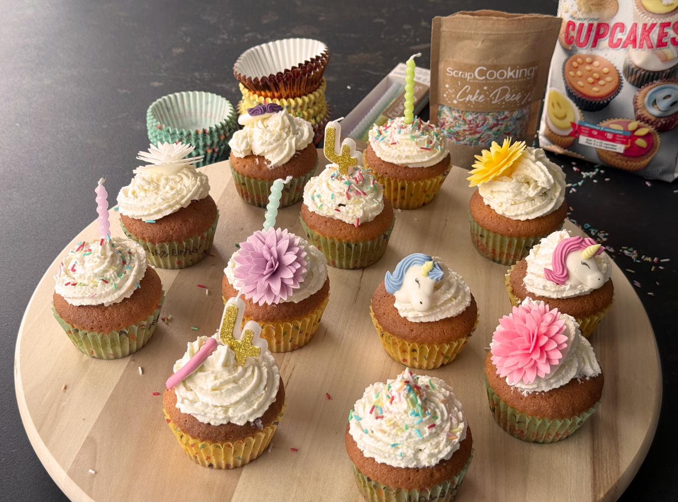 Cupcakes festifs - Aveve